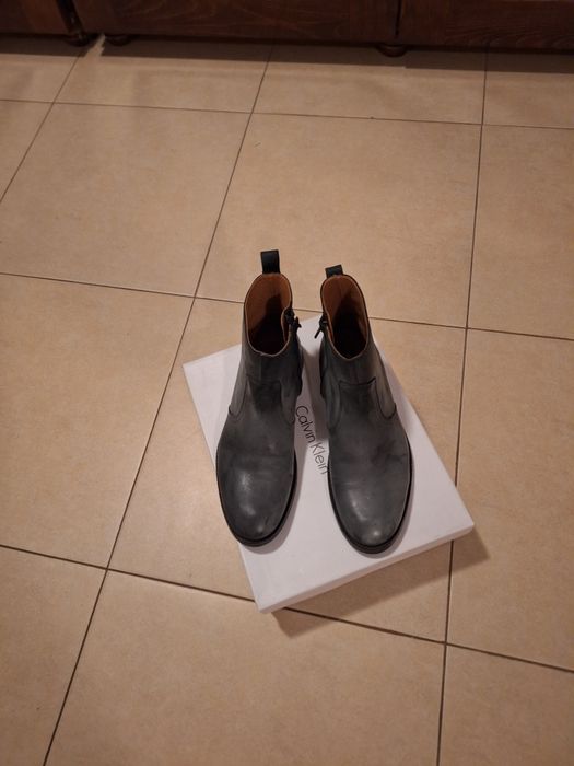 Ghete barbati,din piele,made in Portugalia,marimea 41!