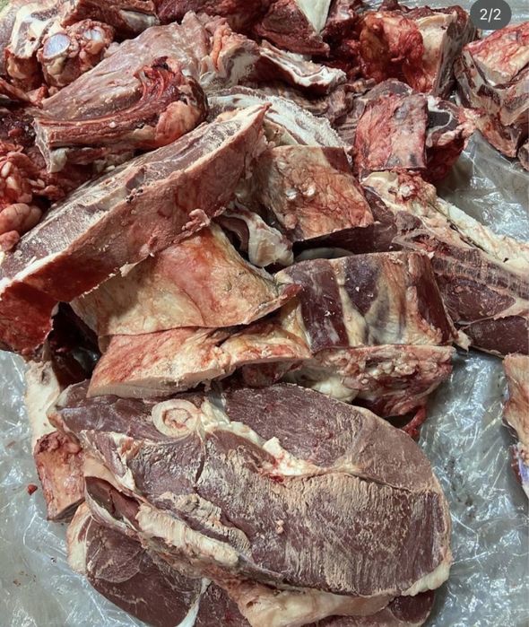 Распил, резка мяса