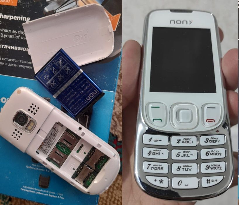 Продам не рабочие телефони все за 1500т