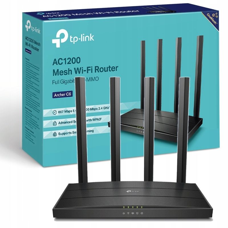 НОВЫЙ Оригинал C6 wi fi Роутер A6 Tp-Link Archer Гигабитное sotiladi ...