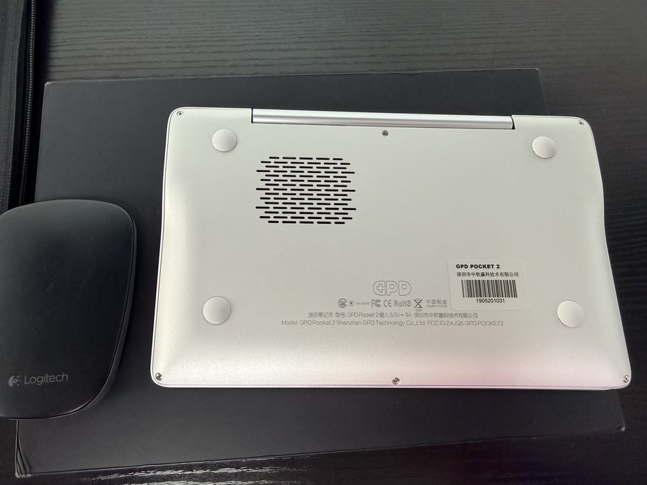 GPD Pocket 2 8GB+128GB 7 inch Mini Laptop Intel m3-7Y30 Sliver