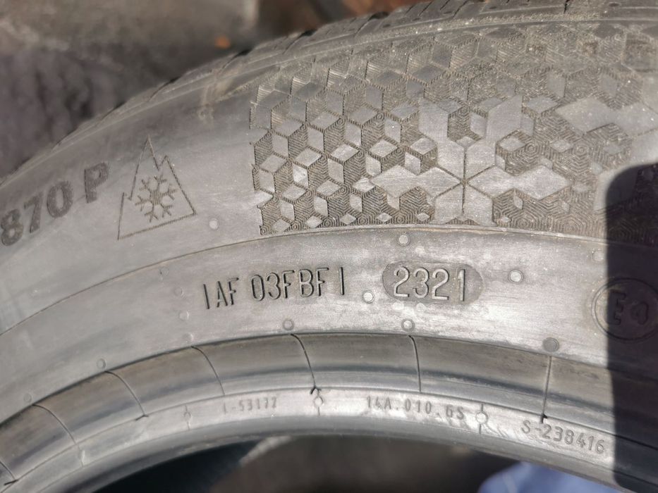 Continental WinterContact TS 870 P 215/65/17 2 броя зимни гуми