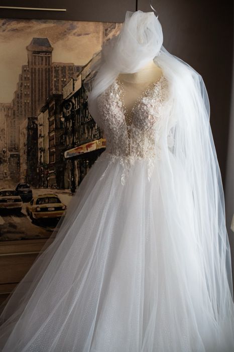 Rochie mireasa marime S