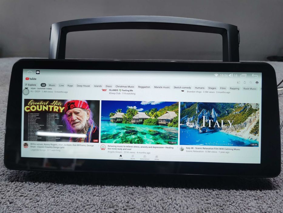 Navigatie Android Mitsubishi Pajero 2006-2012 octacore 12,3inch