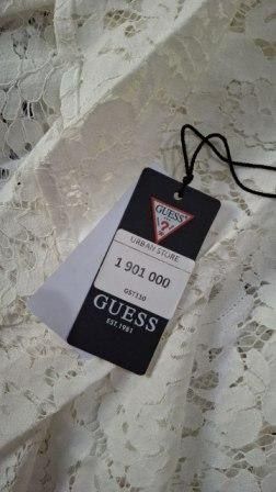 Новое белое платье GUESS