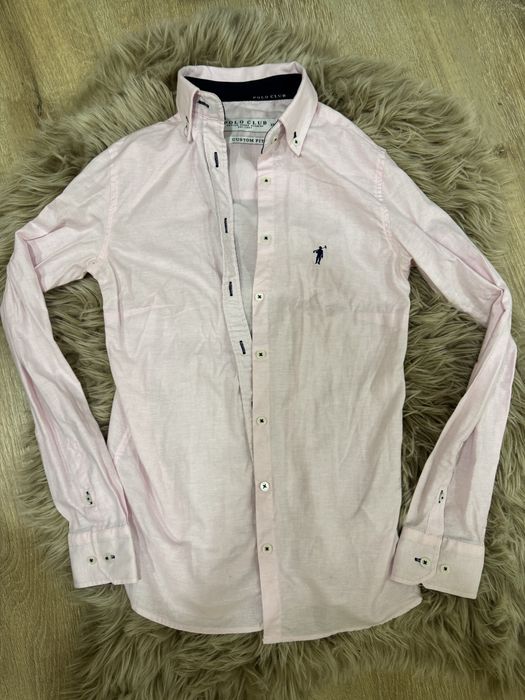 Дамска розова риза Polo