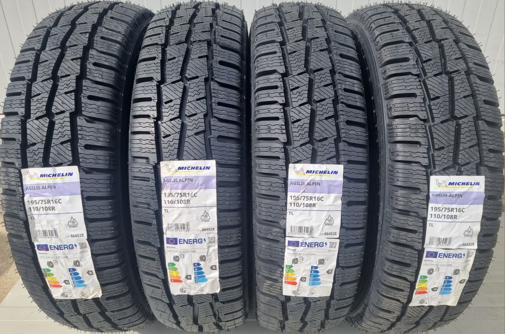 195/75 R16C, 110R, MICHELIN Alpin Agilis, Anvelope iarna M+S