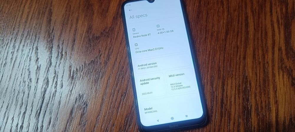 Xiaomi Redmi Note 8T, 64GB