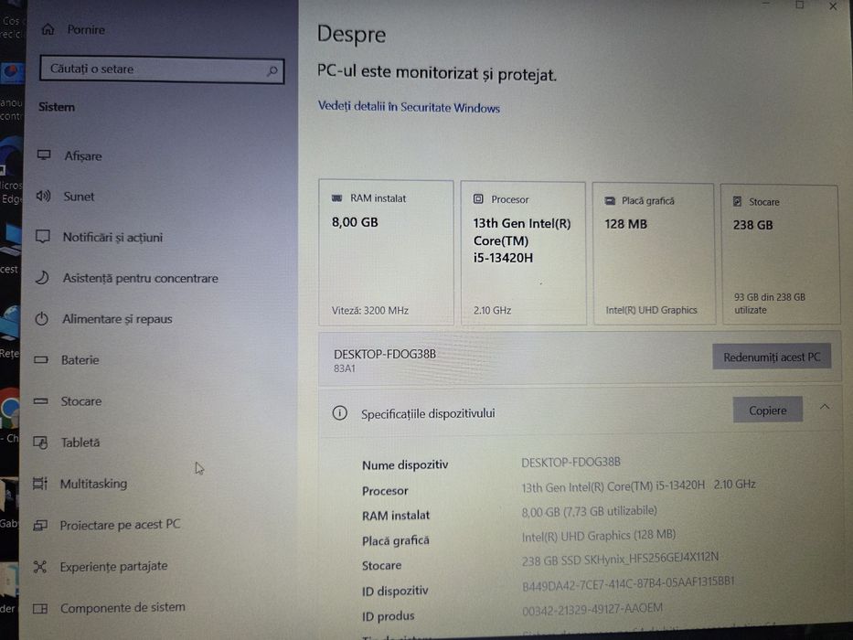 Laptop Lenovo V15 G4 IRU - Type 83A1