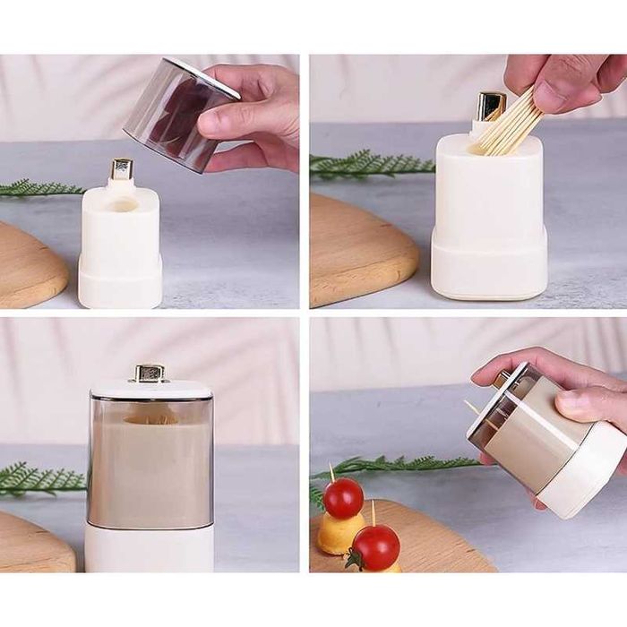 Дозатор за клечки, Автоматична кутия за съхранение на клечки за зъби