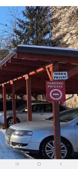 Loc de parcare / Copertina - Dambul Pietros - Parangului -teren PRIVAT