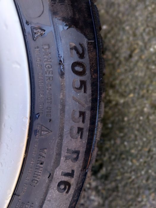 Оригинални Алуминиени джанти 16 Гуми Michelin Alpin 5 ET34 7J БМВ/BMW