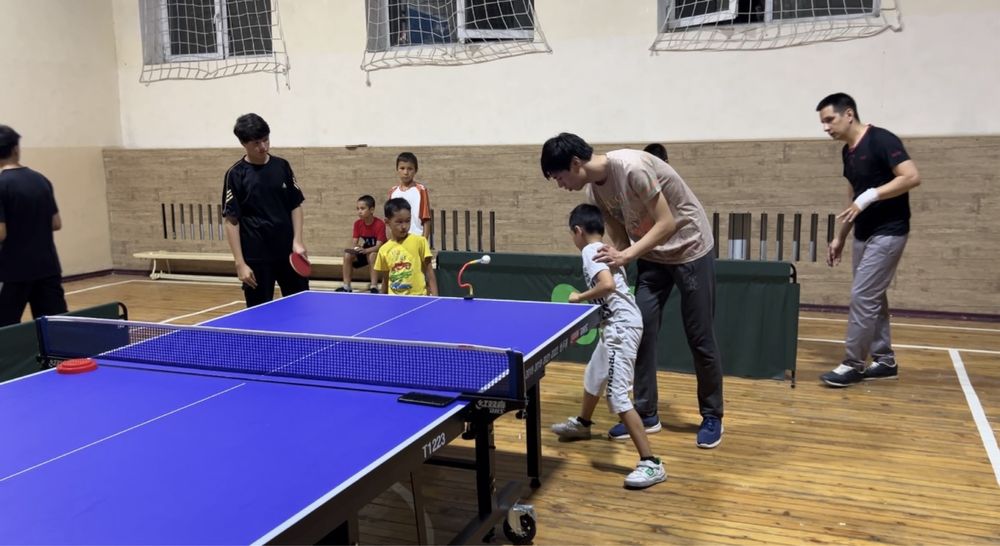 Стол тенниси мактабига қабул/Набор в школу настольного тенниса!