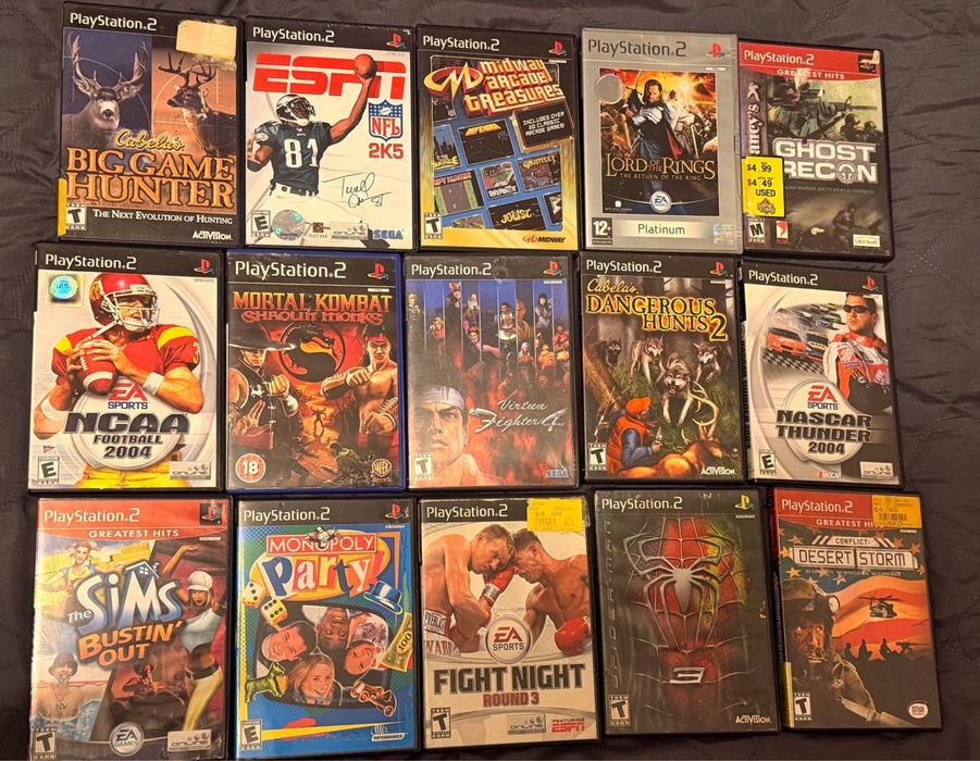 Продаю Игры на Playstation 2 (лицензия)