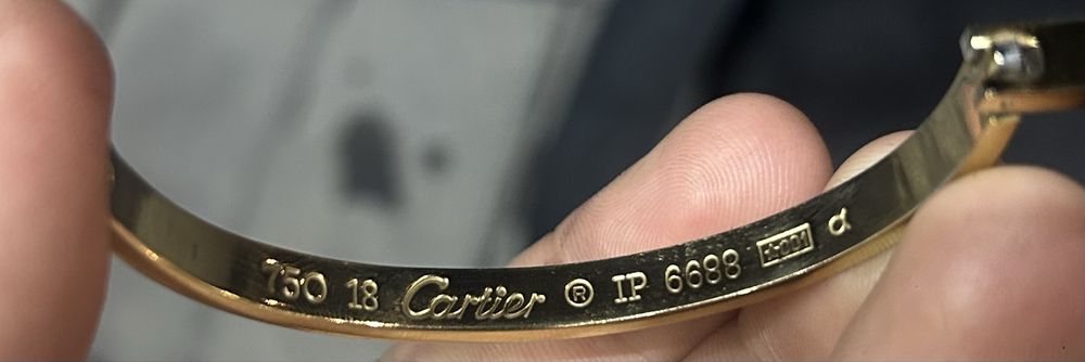 Браслет 750 18 Catier 001. IP 6688