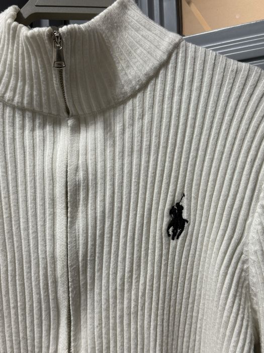 Кофта поло с замком