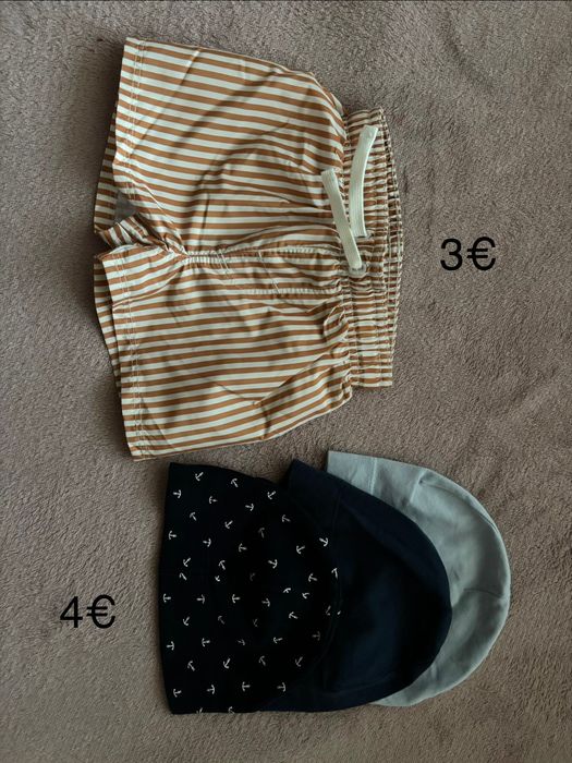 Бебешки комплекти за момче размер 68 на цени от 3-12€