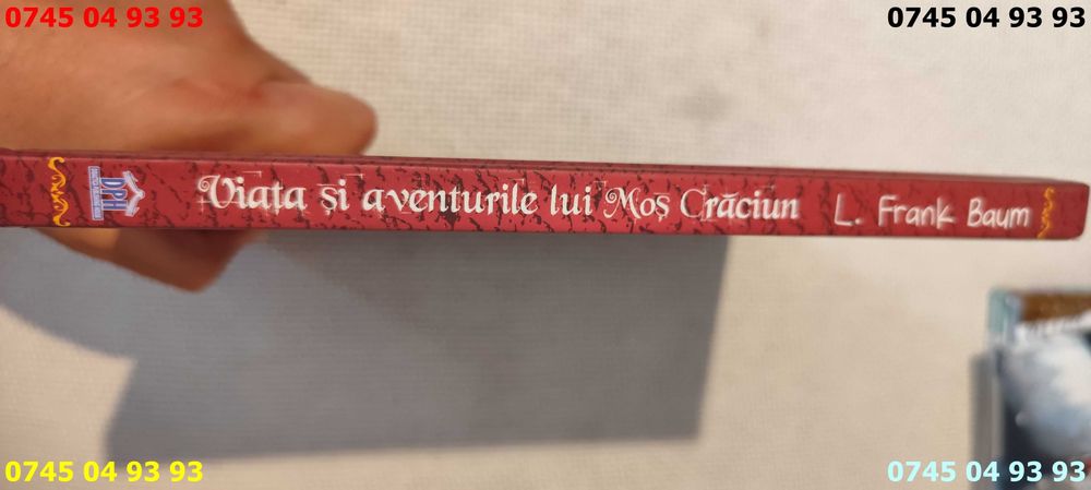 carte carti viata si aventurile lui Mos Craciun de Frank Baum