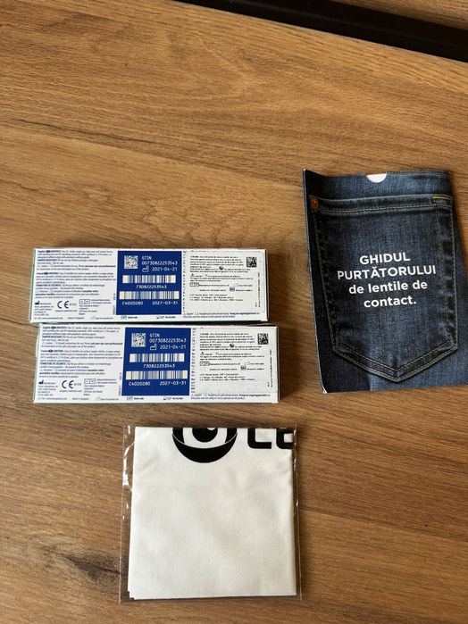 Set lentile de contact originale noi