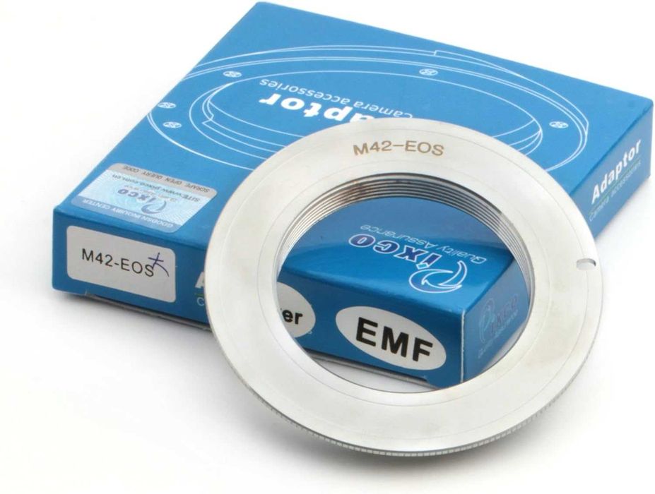 Качественный переходник M42 для Canon EF (Pixco)