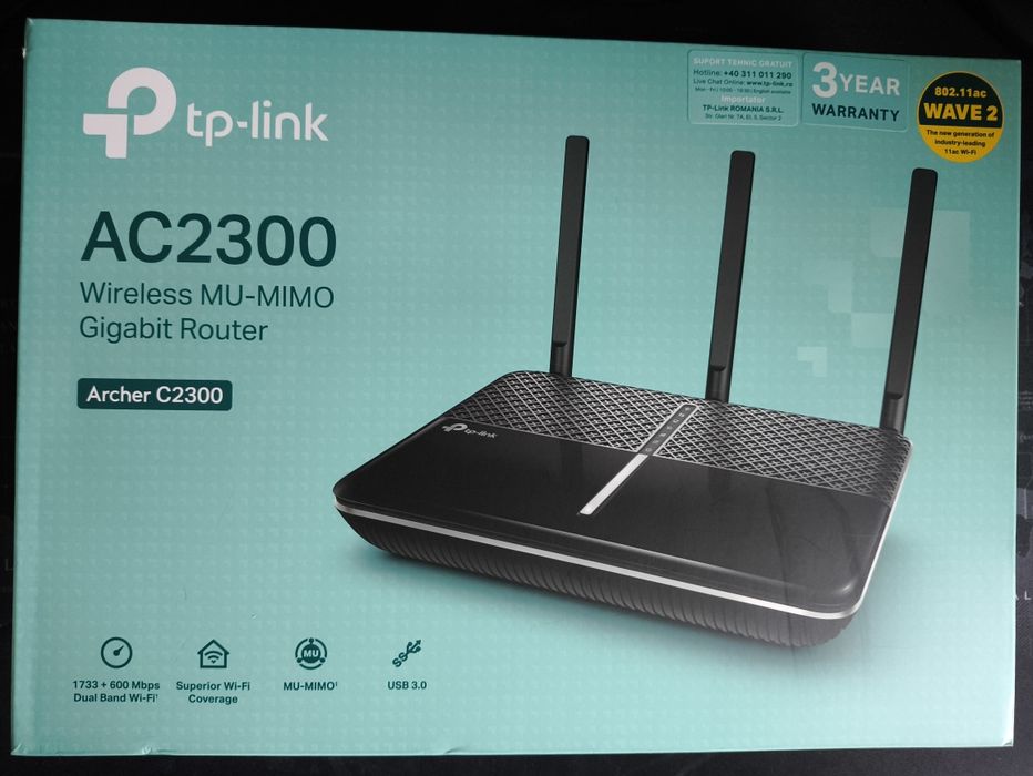 TP-Link Archer C2300 v2 USB 3