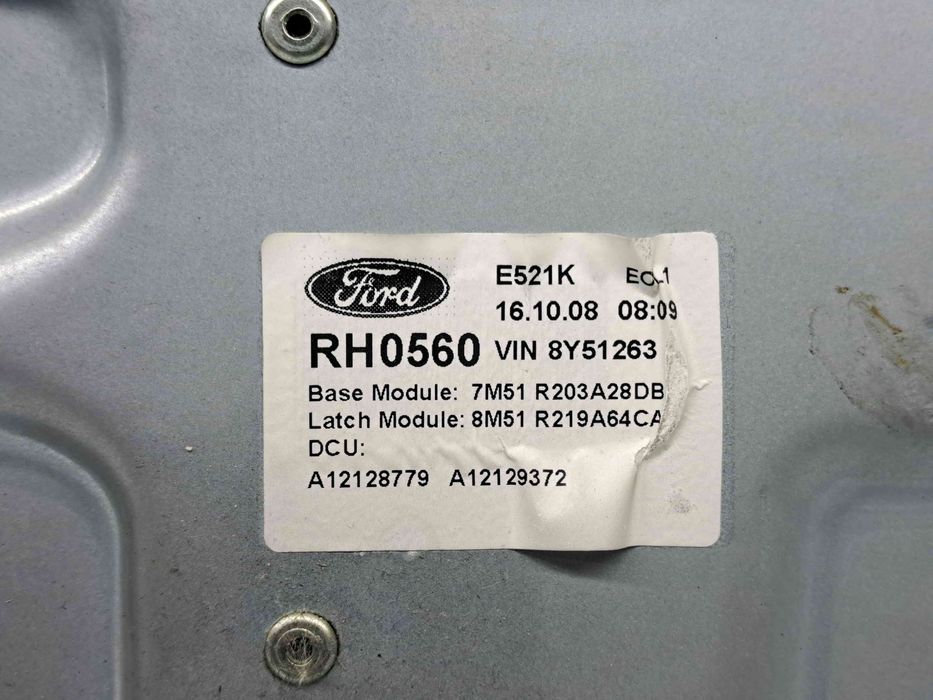 Macara electrica geam dreapta fata Ford Kuga I [Fabr 2008-2012] 7M51-R