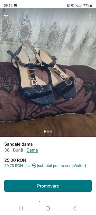 Sandale elegante dama 38