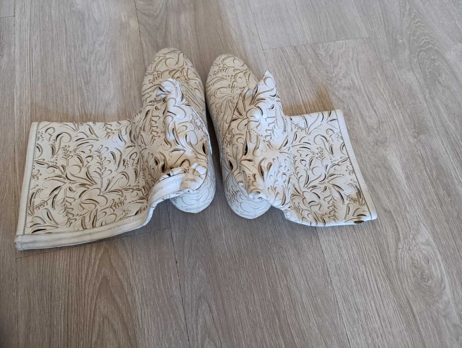 Cizme de vara, piele naturala, serate