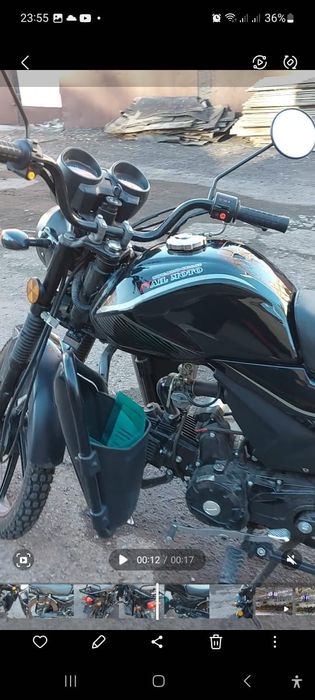 Мотоцикл  альфа 125