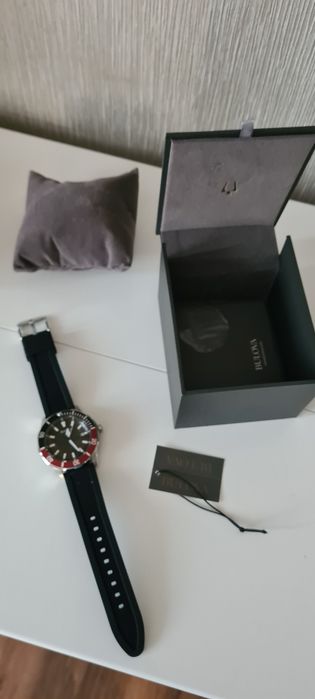 Ceas Bulova barbatesc nou curea silicon