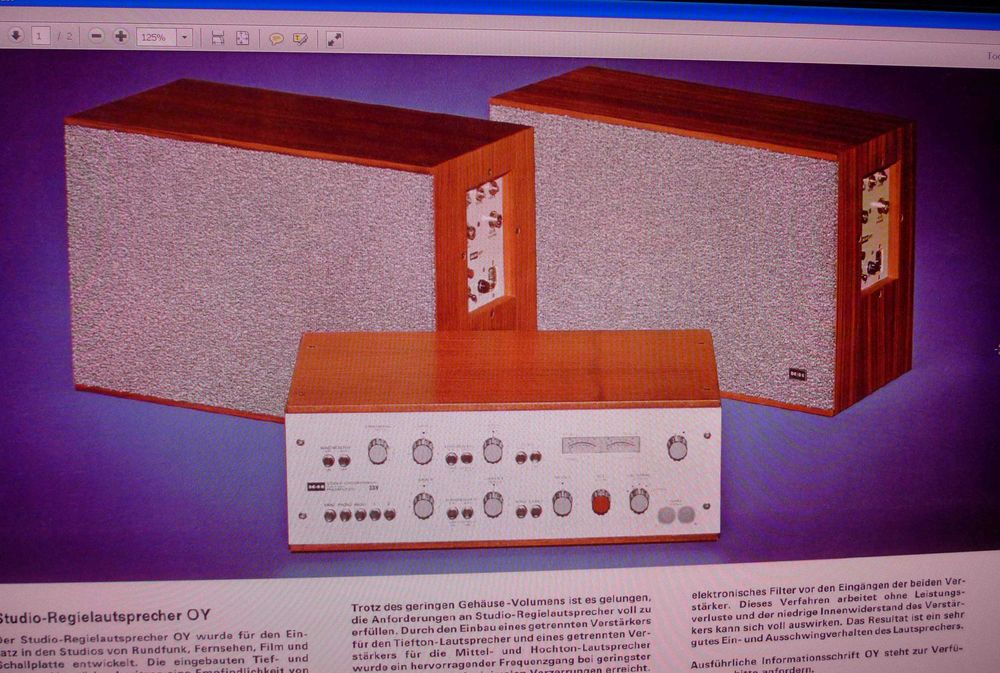 Артефакт-антика  от 1963 г. Аудиофилски DIY  усилвател Кlein&Hummel OY