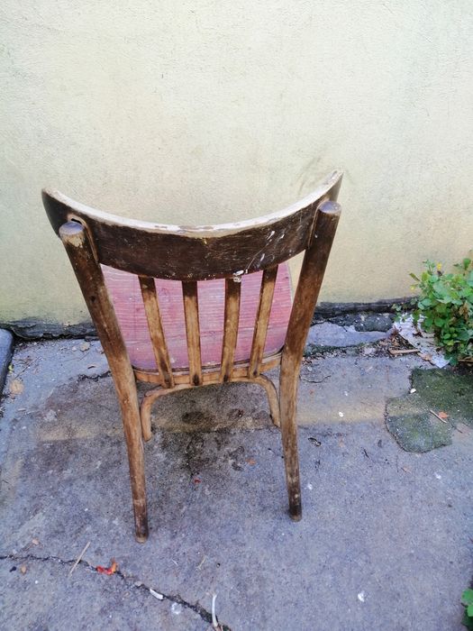 Sacun lemn thonet vintage pt reconditionat