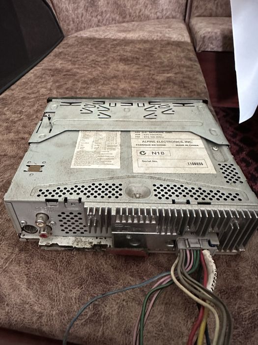 Alpine магнитофон , JBL колонки