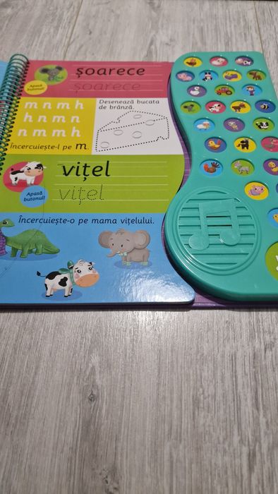 Animalele de la ferma 3+ carte muzicala