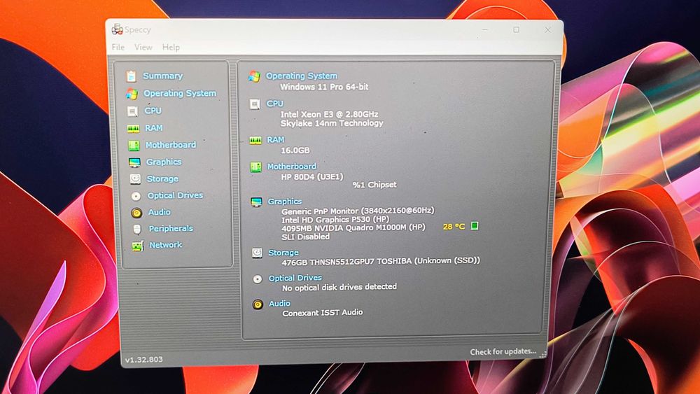 laptop profesional 15.6" 4k hp zbook studio g3 intel xeon e3 1505Mv5 nvidia quadro M1000M