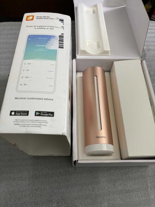 Netatmo Healthy Home Coach NHC-EC  -  statie inteligenta monitorizare