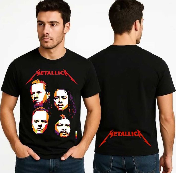 Тениски METALLICA / Металики , рок и метъл  тениски над 20 цвята XS-5XL