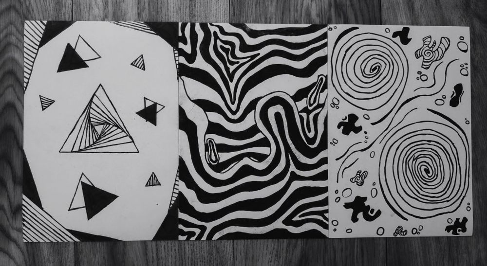 Трилогия чёрно-белых картин