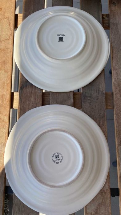 Италиански ръчно изработени керамични чинии - ЧИСТО НОВИ