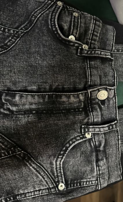 Черни дънки Mugler