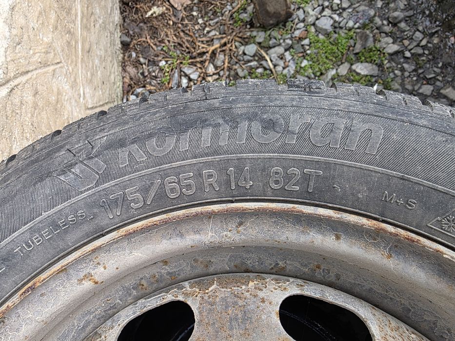 4 бр гуми с джанти за пежо 406