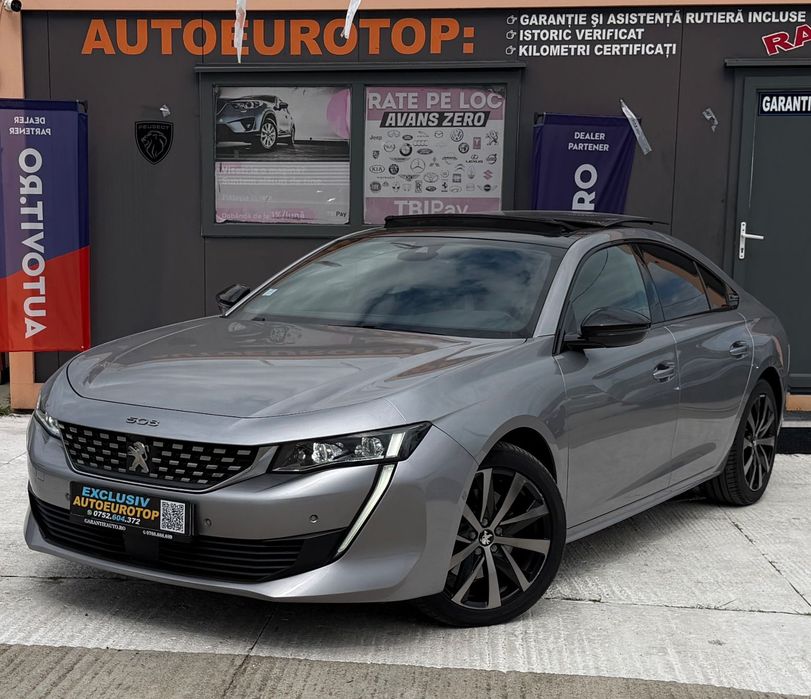 Peugeot 508 Gt line+garantie3ani+plin combustibil+revizie+plincombusribil+nr Rosii