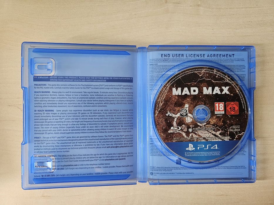 Vând Mad Max ps4 în stare utilizata