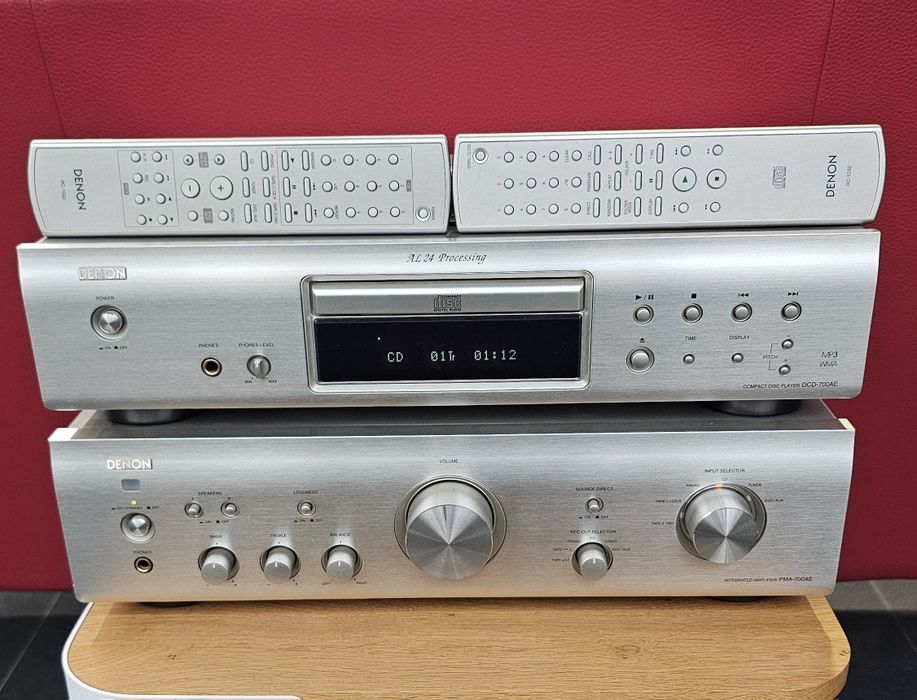 DENON Amplificator + CD mp3 player  pma + dcd 700ae