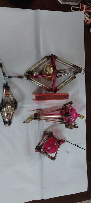 Игрушки елочные старые