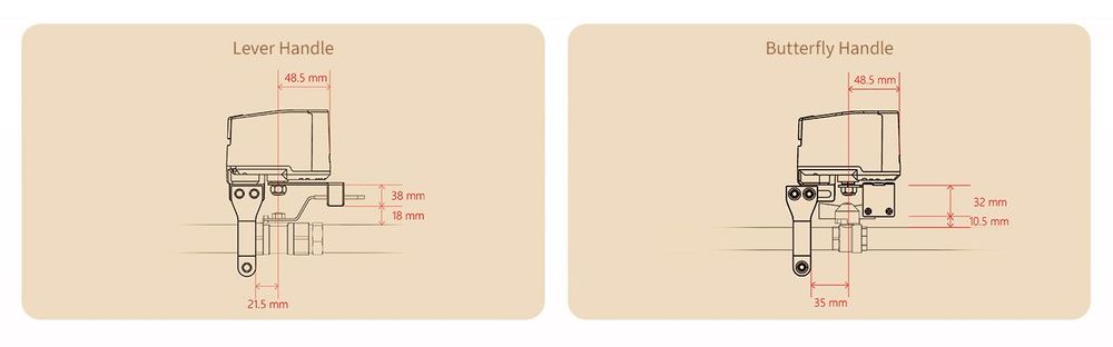 Электропривод для управления водяным или газовым краном Aqara T1