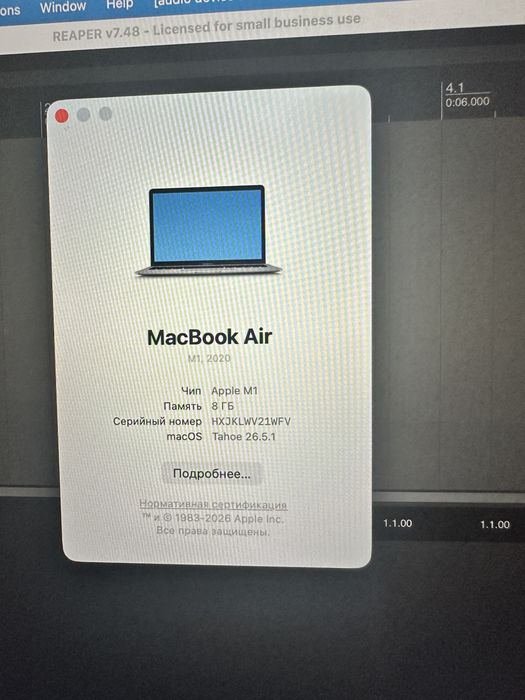 Macbook air m1 256 gig