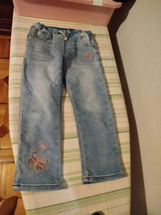 Джинсы, джинсовые куртки на девочку 1,5-3г