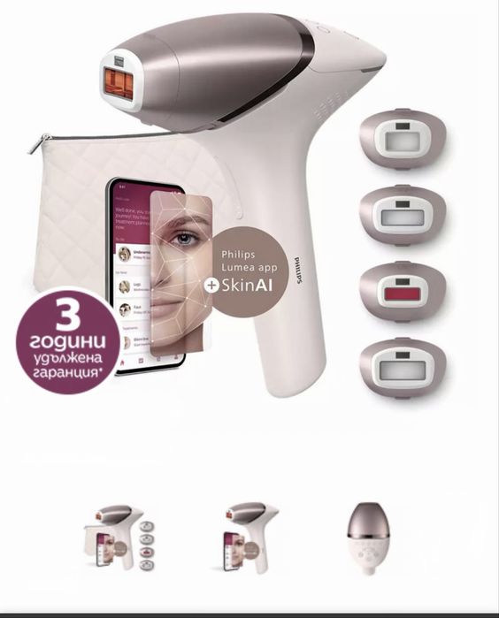 Фотоепилатор Philips Lumea Series 9900 с SmartSkin сензор (BRI977/00)