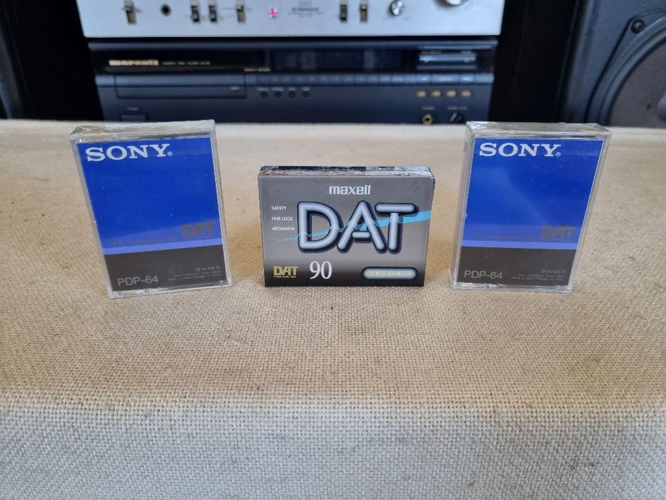 Pachet Casete DAT Sony, Maxell. Noi. Sigilate